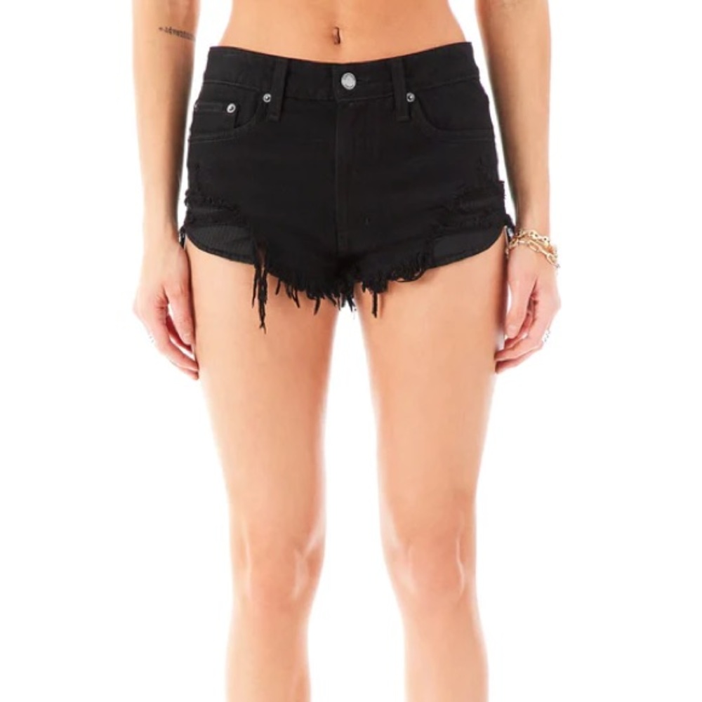 Carmar Black Demin Shorts
